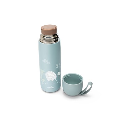 Θερμός Από Ανοξείδωτο Ατσάλι 400ml Ανοιχτό Μπλε 4435 Nuvita