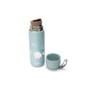 Θερμός Από Ανοξείδωτο Ατσάλι 400ml Ανοιχτό Μπλε 4435 Nuvita