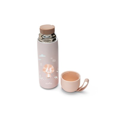 Θερμός Από Ανοξείδωτο Ατσάλι 400ml Ανοιχτό Ροζ 4435 Nuvita