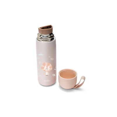 Θερμός Από Ανοξείδωτο Ατσάλι 400ml Ανοιχτό Ροζ 4435 Nuvita