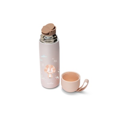 Θερμός Από Ανοξείδωτο Ατσάλι 400ml Ανοιχτό Ροζ 4435 Nuvita