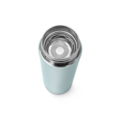 Θερμός Από Ανοξείδωτο Ατσάλι Με Ψηφιακή Ένδειξη Θερμοκρασίας 500ml 4455 Ανοιχτό Μπλε Nuvita