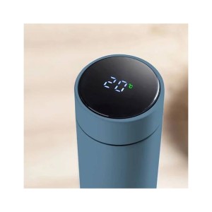 Θερμός Από Ανοξείδωτο Ατσάλι Με Ψηφιακή Ένδειξη Θερμοκρασίας 500ml 4455 Powder Blue Nuvita Θερμός Από Ανοξείδωτο Ατσάλι Με Ψηφιακή Ένδειξη Θερμοκρασίας 500ml 4455 Powder Blue Nuvita