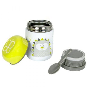 Thermal Food Container with Lime Spoon Bbluv