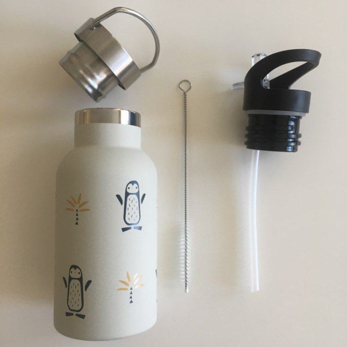 Θερμός Με Διπλό Τοίχωμα Από Ανοξείδωτο Ατσάλι Και Ενσωματωμένο Καλαμάκι 350ml Πιγκουίνος Fresk Θερμός Με Διπλό Τοίχωμα Από Ανοξείδωτο Ατσάλι Και Ενσωματωμένο Καλαμάκι 350ml Πιγκουίνος Fresk