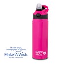 Θερμός Μπουκάλι Ανοξείδωτο We Care Magenta 500ml Nava Θερμός Μπουκάλι Ανοξείδωτο We Care Magenta 500ml Nava
