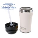 Θερμός Ποτήρι Με Καλαμάκι Για Κρύα Και Στόμιο Για Ζεστά Ροφήματα We Care Μπεζ 450ml Θερμός Ποτήρι Με Καλαμάκι Για Κρύα Και Στόμιο Για Ζεστά Ροφήματα We Care Μπεζ 450ml