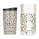 Θερμός Travel Mug Save The Aegean 350ml Leopard Taupe Estia