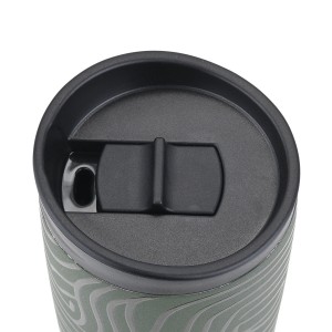 Θερμός Travel Mug Save The Aegean 350ml Olive Flow Estia