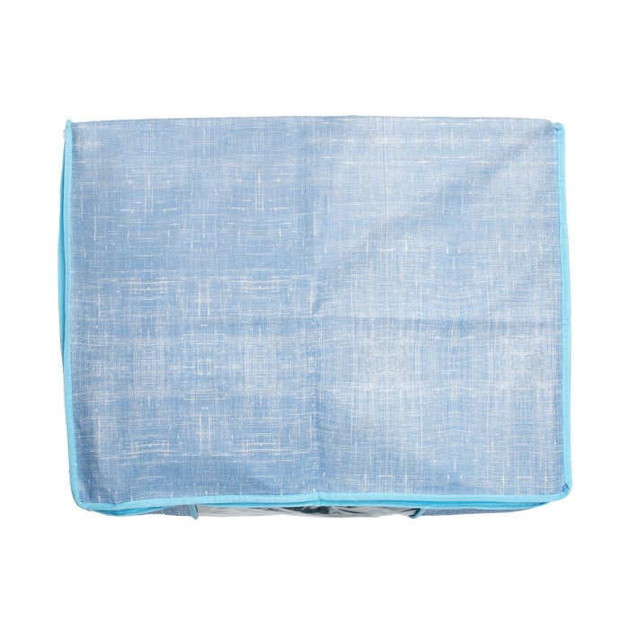 Θήκη Αποθήκευσης Ciel Non Woven Υφασμάτινη Με Διπλό Φερμουάρ 60x45x30cm Estia