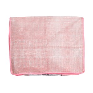Θήκη Αποθήκευσης Coral Non Woven Υφασμάτινη Με Διπλό Φερμουάρ 60x45x30cm Estia Θήκη Αποθήκευσης Coral Non Woven Υφασμάτινη Με Διπλό Φερμουάρ 60x45x30cm Estia