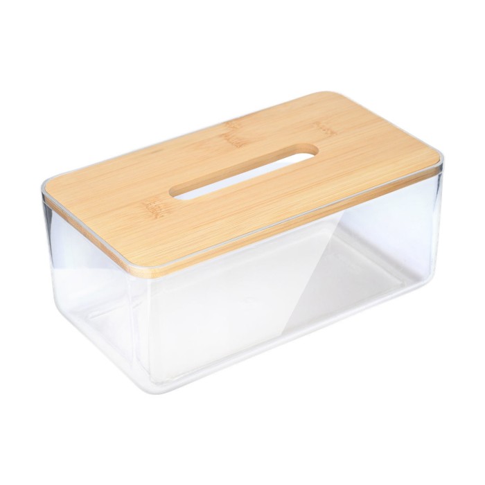 Θήκη Για Χαρτομάντηλα Bamboo Essentials 23x13x10cm Estia