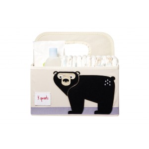 Θήκη για Πάνες - Καλάθι Καλλυντικών Bear 3 Sprouts Θήκη για Πάνες - Καλάθι Καλλυντικών Bear 3 Sprouts