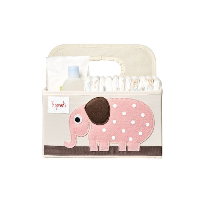 Θήκη για Πάνες - Καλάθι Καλλυντικών Elephant 3 Sprouts Θήκη για Πάνες - Καλάθι Καλλυντικών Elephant 3 Sprouts