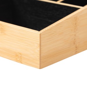 Θήκη Οργάνωσης Καλλυντικών Bamboo Essentials 9 Θέσεων 33x21x9cm Estia Θήκη Οργάνωσης Καλλυντικών Bamboo Essentials 9 Θέσεων 33x21x9cm Estia