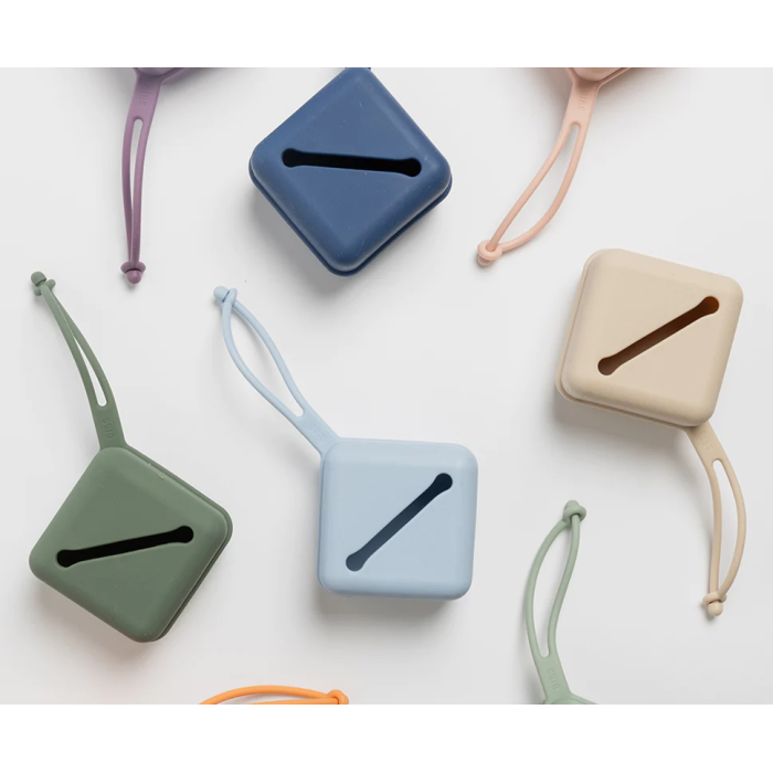 Θήκη Πιπίλας Σιλικόνη Bibs Sage Θήκη Πιπίλας Σιλικόνη Bibs Sage