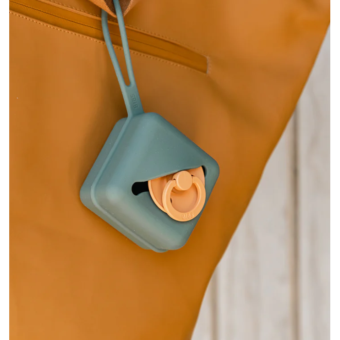 Θήκη Πιπίλας Σιλικόνη Bibs Dusty Blue Θήκη Πιπίλας Σιλικόνη Bibs Dusty Blue