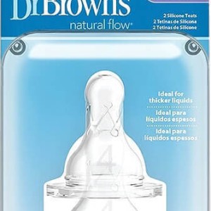 Θηλές Σιλικόνης Options+ 2τμχ για Μπιμπερό με Στενό Λαιμό Επίπεδο 4 Dr Brown's Θηλές Σιλικόνης Options+ 2τμχ για Μπιμπερό με Στενό Λαιμό Επίπεδο 4 Dr Brown's