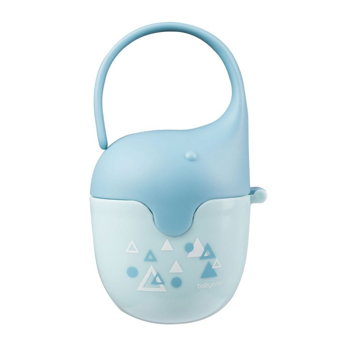 Θήκη Πιπίλας Ελεφαντάκι Μπλε BabyOno Θήκη Πιπίλας Ελεφαντάκι Μπλε BabyOno