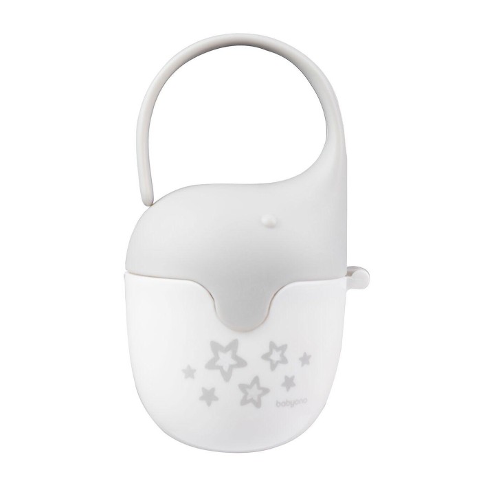 Θήκη Πιπίλας Ελεφαντάκι Γκρί BabyOno Θήκη Πιπίλας Ελεφαντάκι Γκρί BabyOno