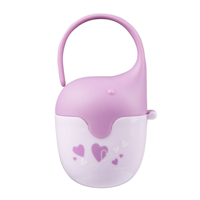 Θήκη Πιπίλας Ελεφαντάκι Λιλά BabyOno Θήκη Πιπίλας Ελεφαντάκι Λιλά BabyOno