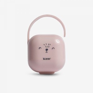 Θήκη Πιπίλας Ροζ Λαγουδάκι Minene Θήκη Πιπίλας Ροζ Λαγουδάκι Minene