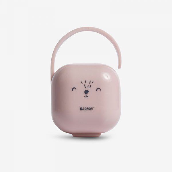 Θήκη Πιπίλας Ροζ Λαγουδάκι Minene Θήκη Πιπίλας Ροζ Λαγουδάκι Minene