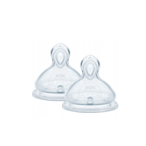 Θηλές Σιλικόνης First Choice Με Έλεγχο Ροής 6m+ Flow Control 2τμχ Nuk