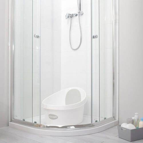 Shnuggle Toddler Bath Μπεζ με τάπα Shnuggle Toddler Bath Μπεζ με τάπα