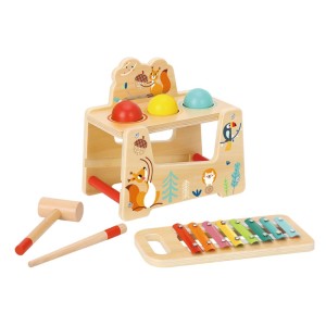 Tooky Toys Ξύλινο Παιχνίδι με Μεταλλόφωνο TF827 Tooky Toys Ξύλινο Παιχνίδι με Μεταλλόφωνο TF827