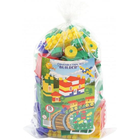 Τουβλάκια 115τμχ Construction Set Builder 0576 Polesie