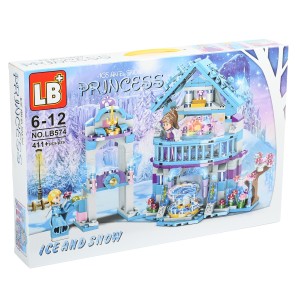Τουβλάκια Ice & Snow Princess με Φως 411τμχ LB574