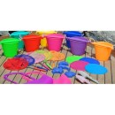 Scrunch Κουβαδάκι από ανακυκλώσιμη σιλικόνη Traditional Orange Scrunch Κουβαδάκι από ανακυκλώσιμη σιλικόνη Traditional Orange