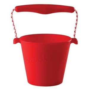 Scrunch Κουβαδάκι από ανακυκλώσιμη σιλικόνη Traditional Red