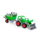 Τρακτέρ Με Τρέιλερ Και Φορτωτής Polesie