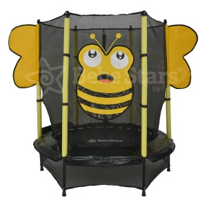 Τραμπολίνο με δίχτυ 140cm Bee Bebestars