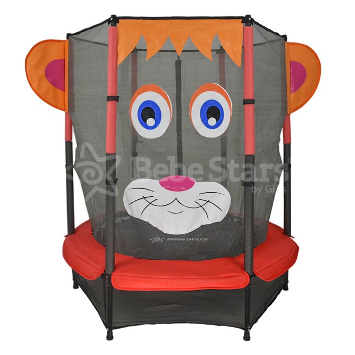Τραμπολίνο με δίχτυ 140cm Lion Bebestars Τραμπολίνο με δίχτυ 140cm Lion Bebestars