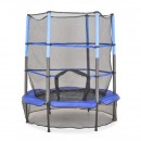 Τραμπολίνο Με Εσωτερικό Προστατευτικό Δίχτυ 140cm Μπλε Byox