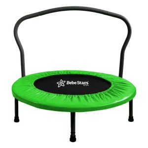 Τραμπολίνο Με Λαβή 92cm Πράσινο Bebe Stars Τραμπολίνο Με Λαβή 92cm Πράσινο Bebe Stars