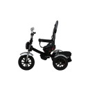 Τρίκυκλο Ποδηλατάκι Chopper Grey 6 σε 1 με Φουσκωτούς Τροχούς Bebe Stars