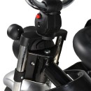 Τρίκυκλο Ποδηλατάκι Chopper Black 6 σε 1 με Φουσκωτούς Τροχούς Bebe Stars