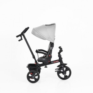 Τρίκυκλο Ποδηλατάκι Quick Γκρι Byox Τρίκυκλο Ποδηλατάκι Quick Γκρι Byox