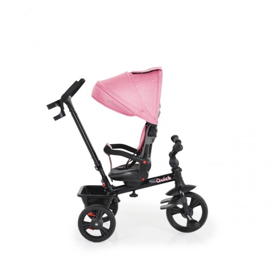 Τρίκυκλο Ποδηλατάκι Quick Ροζ Byox Τρίκυκλο Ποδηλατάκι Quick Ροζ Byox