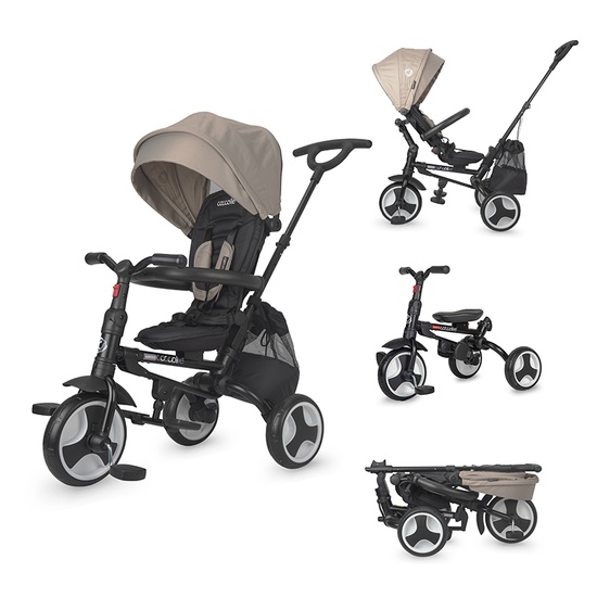 Τρίκυκλο Ποδήλατo Spectra Greystone Coccolle Τρίκυκλο Ποδήλατo Spectra Greystone Coccolle