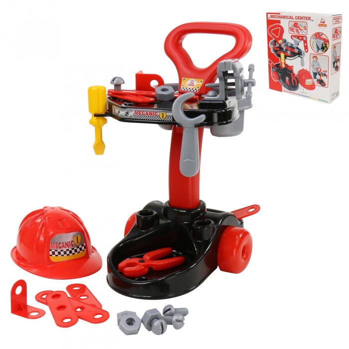 Τρόλεϊ Σετ Μηχανικού με Εργαλεία 36612 POLESIE