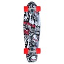 Τροχοσανίδα Skateboard 22" Skull Led Byox Τροχοσανίδα Skateboard 22" Skull Led Byox