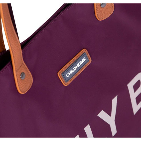 Τσάντα Αλλαγής Family Bag Μελιτζανί Childhome Τσάντα Αλλαγής Family Bag Μελιτζανί Childhome