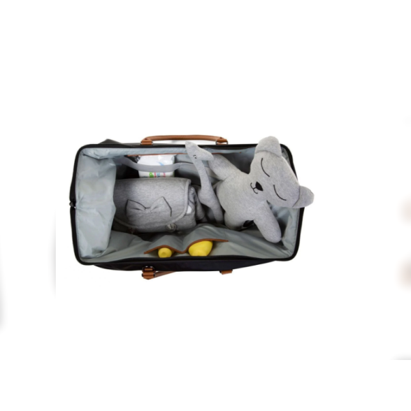 Τσάντα Αλλαγής Mommy Bag Big Black Gold Childhome Τσάντα Αλλαγής Mommy Bag Big Black Gold Childhome