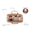 Τσάντα Αλλαγής Mommy Bag Καπιτονέ Μπεζ Childhome Τσάντα Αλλαγής Mommy Bag Καπιτονέ Μπεζ Childhome