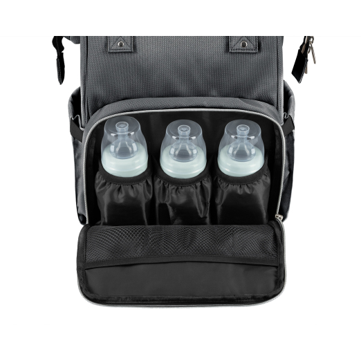 Τσάντα-Αλλαξιέρα Siena Dark Grey 2025 Τσάντα-Αλλαξιέρα Siena Dark Grey 2025